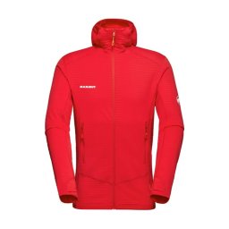 MAMMUT Taiss Light ML Hooded mammut red - Fleecejack L