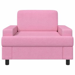 vidaXL Fauteuil Roze Stof