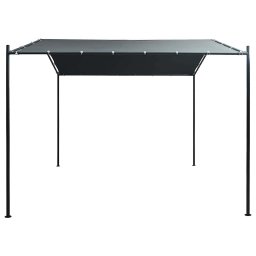 vidaXL Prieel 3x3 m staal antraciet
