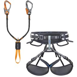 SKYLOTEC Ascent Via Ferrata Pack blue/silver M-L