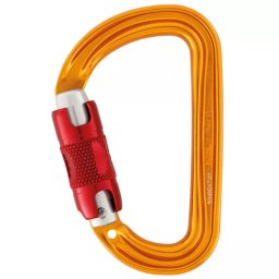 PETZL Sm'D Twist Lock yellow - karabiner