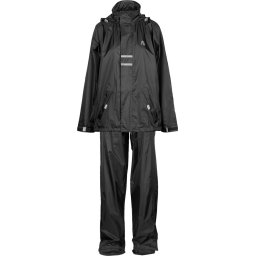 Ralka - S Regenpak Waterdicht en Ademend - Senior - Reflectie - Zwart