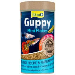 250ml Tetra Guppy Mini Flakes Fischfutter