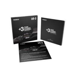 Olympus 3 Years Extended Warranty Card (OM-D Line-Up)