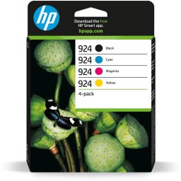 HP 924 Cartridges Combo Pack Inkt Zwart