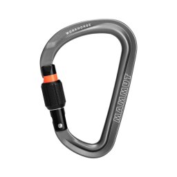 MAMMUT Workhorse HMS Screwgate grey - Schroefkarabiner