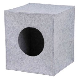 Trixie Kattenholletje Anton L37xB33xH33cm grijs Kat