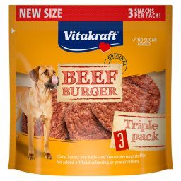 Vitakraft Beef Burger - Rundvlees (3 stuks)