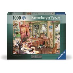 My Haven The Artist's Shed Puzzel (1000 stukjes)