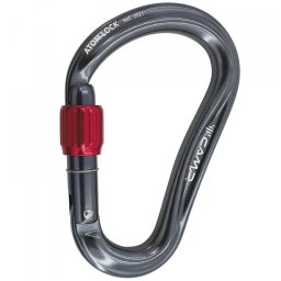 CAMP Atom Lock gun metal - Schroefkarabiner