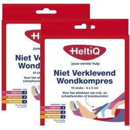 Heltiq Niet Verklevend Wondkompres Duoverpakking