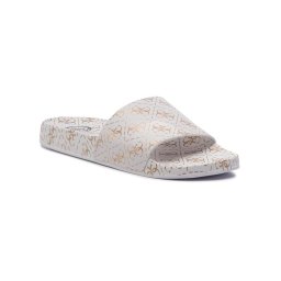 GUESS - maat 37 - Badslippers Dames - Wit