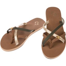 SINNER Coral - Maat 37 - Dames Slippers - Lichtbruin