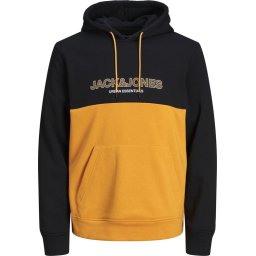 JACK&JONES Maat L JJEURBAN BLOCKING SWEAT HOOD Heren Trui - Maat L