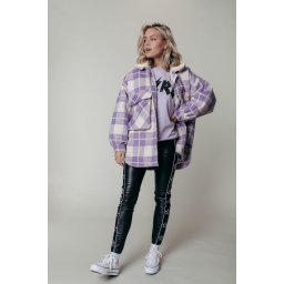 Colourful Rebel Maat S Tess Check Oversized Jas