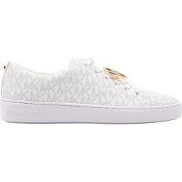 Michael Kors - maat 40 - Keaton Lace Up Dames Sneakers - Bright White