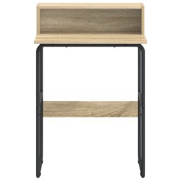 vidaXL Bureau met opbergruimte Sonoma Eiken 60 x 50 x 91 cm