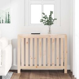 vidaXL Radiatorombouw 108,5x19x84 cm massief grenenhout