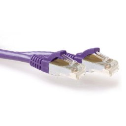 ACT CAT6A SFTP 15m paars