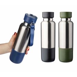 Dubbelwandige Drinkfles RVS