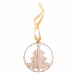 Houten Kerstboomhanger KERSTBOOM