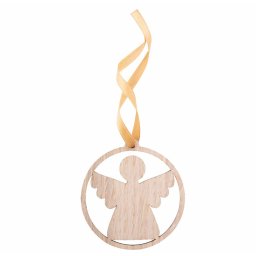 Houten Kerstboomhanger ENGEL