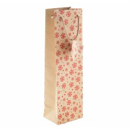 Kerst Cadeautasje Wijnfles