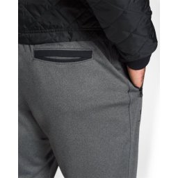 Under Armour Sportstyle Tricot Jogger Sportbroek Heren - Carbon Heather - Maat M