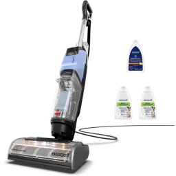 BISSELL CrossWave EdgeFind Select Steelstofzuiger met Dweilfunctie - 2-in-1 Stofzuiger & Dweil - Vloerreiniger voor Harde Vloeren en Vloerkleden - ZeroGap Randreiniging - Multi Surface Cleaner - 4136N
