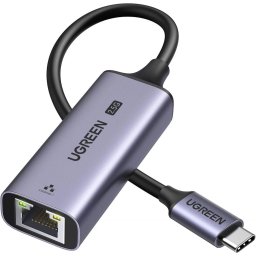 Ugreen - CM648 - USB-C naar RJ45 Ethernet 2.5G adapter - grijs
