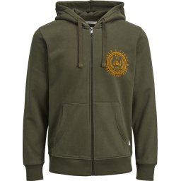 JACK&JONES Maat L JJFLOCKER SWEAT ZIP HOOD Heren Vest