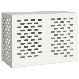 vidaXL Airconditioner hoes Wit 100 x 50 x 70 cm Staal