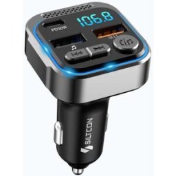 Siltcon® FM Transmitter Bluetooth – Bluetooth Transmitter - Bluetooth Auto - USB-C 30W Snellader - Carkit - Autolader USB-A - 2026 Premium Model