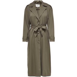 ONLY - Maat L - ONLLINE X-LONG TRENCHCOAT CC OTW Dames Jas