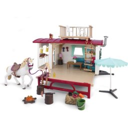 schleich HORSE CLUB - Woonwagen voor geheime club-bijeenkomsten - Kinderspeelgoed voor Jongens en Me