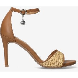 Mexx - maat 38 - Leyla Paisley dames heeled sandal - Natural