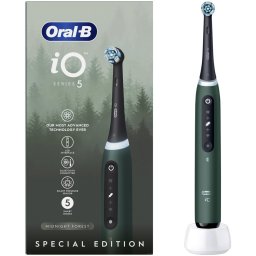 Oral-B iO 5 - Dark Green - Elektrische Tandenborstel - 1 Opzetborstel