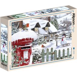 Robin in the Snow Puzzel (500 stukjes)