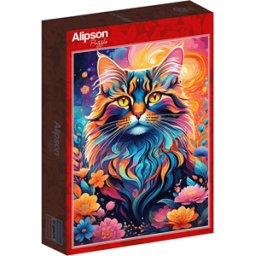 The Cat of Colors Puzzel (1000 stukjes)