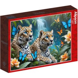 The Two Leopards Puzzel (1000 stukjes)