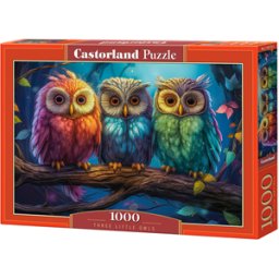 Three Little Owls Puzzel (1000 stukjes)