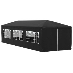 vidaXL Partytent 3x9 m antraciet