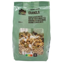 Nutribel Granola Kokos & Hazelnoten