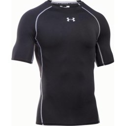 Under Armour HG S/S Fitness Shirt Heren - Maat M