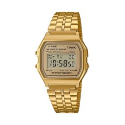 Casio Vintage Iconic Unisex Horloge A158WETG-9AEF - 33.2 mm