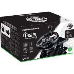 Thrustmaster T128 SimTask Pack - Race stuur en Pedalen inclusief Steering Kit - Farming & Truck Simulator Bundle - XBOX Series X|S, XBOX One & PC