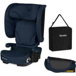 Lionelo Orin Autostoel ISOFIX - Opvouwbaar Autostoeltje 100-150 cm (3,5-12 jaar / 15 tot 36 kg / Groep 2 3)