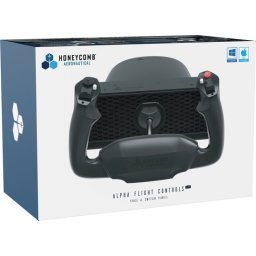 Honeycomb Alpha Flight Controls Lite Yoke & Switch Panel - Vluchtbesturing - PC/Mac - Zwart