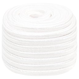 vidaXL Boottouw 20 mm 25 m polypropyleen volwit