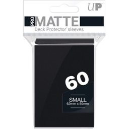 Sleeves Pro-Matte - Small Zwart (62x89 mm)